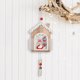 thumbnail image 1 of Navidad casa de madera árbol tradiciones colgante colgante, ventana borla colgante, suministros para manualidades de Navidad copo de nieve Santa Claus3pcs-madera, 1 of 2
