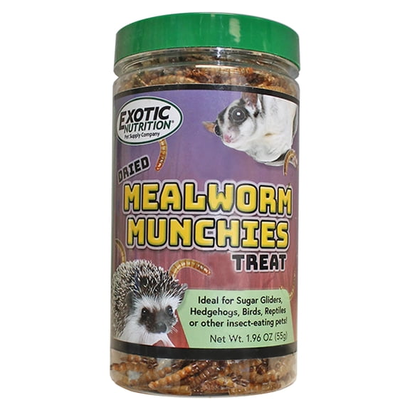 Exotic Nutrition Mealworm Munchies 1.9 oz.
