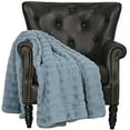 thumbnail image 1 of Home Soft Things Boon Super Mink Faux Fur Throw with Sherpa Backing, 60" x 80", 1 of 4