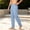 Light Blue men's elastic waist pants a1, variant on BRELIL Men's Straight Leg Elastic Waist Casual Lounge Pants Flowy Long Relaxed Fit Pajama Pants for Party Sleepwear, Orange S
