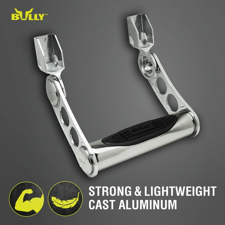 Bully AS-500S Truck Hoop Step Aluminum, Fits Ford, Chevy, Toyota