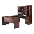 thumbnail image 2 of Realspace® Broadstreet 65"W Hutch For U-Shaped Desk, Cherry, 2 of 5