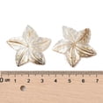 thumbnail image 3 of Natural Black Lip Shell Pendants Flower Charms 30~31.5x32~33x1.5~2.5mm Hole: 1.7mm DIY, 3 of 3
