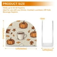 thumbnail image 4 of Yayeee Napkin Holder for Table Kitchen Paper Tissue Organization, Fall Pumpkin Pattern, 4 of 8