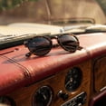 thumbnail image 6 of DeepQ Sunglasses Women Trendy 2026 Classic Round Retro Vintage Shades Large Frame Sunnies UV400 Lens, 6 of 7