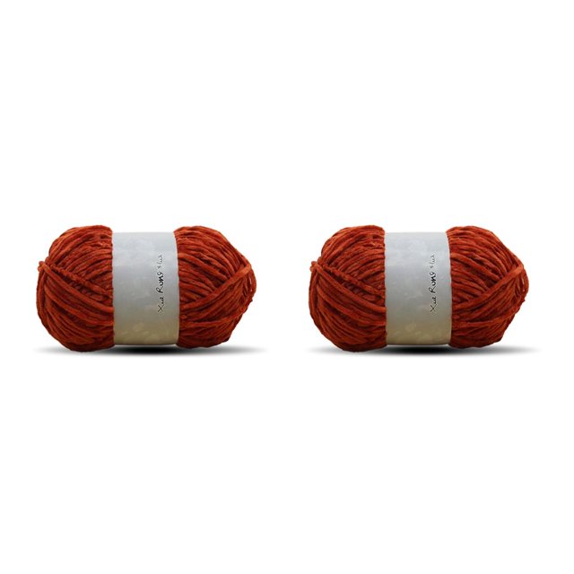 Wosthever Hilo de terciopelo de 100g y 180m para mujer, chal, hilos de tejer DIY, gorro para bebé, boina, hilo de ganchillo, suministros de Type2 NO2