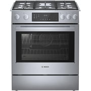 Bosch Hgi8056uc 800 Series 32" Wide 4.8 Cu. Ft. Slide In Gas Range - Stainless Steel