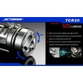 thumbnail image 5 of Jetbeam TCR20 LED Flashlight - 500 Lumens - CREE XP-L LED - Runs on 1 x 16340 or 1 x CR123A or 1 x AA Battery - Limited Edition (Dotted Version), 5 of 8