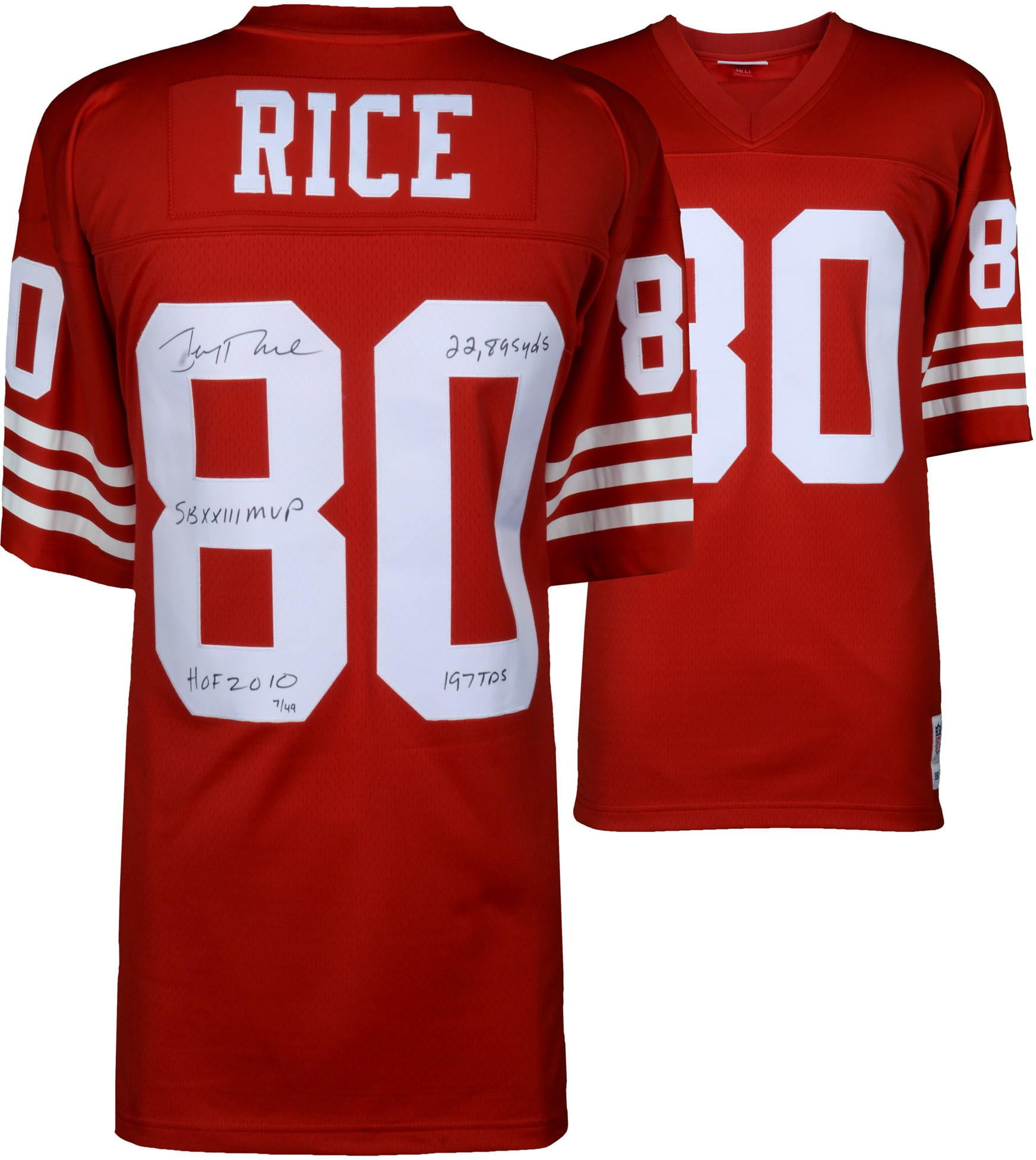 jerry rice authentic jersey