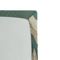 thumbnail image 3 of Ambesonne Lake Fitted Sheet, Calm Mountains Scenery Botany, King Size, Pale Teal Tan and Brown, 3 of 3