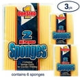 thumbnail image 1 of Sponge Cloth Value Cellulose Sponge Cloths Save Paper Towel and Are Reusable, Disposable, Helpful, 6 Count, 1 of 1