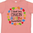 thumbnail image 4 of Inktastic I Love My Cousin Autism Awareness Boys or Girls Toddler T-Shirt, 4 of 5