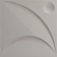 thumbnail image 5 of Ekena Millwork 19 5/8"W x 19 5/8"H Ezra EnduraWall Decorative 3D Wall Panel, UltraCover Satin Smokey Beige (Covers 2.67 Sq. Ft.), 5 of 6