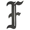 thumbnail image 1 of Montague Metal Products HAM-24-F 24 In. Decorative Home Accent Monogram F, 1 of 3
