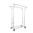 thumbnail image 1 of Rolling Clothes Drying Rack  Multifunctional Laundry Garment Rack with Adjustable Size  Space Saving Clothes Stand with Durable Steel Frame and Wheels for Balcony  Garden  Open Air  Indoo, 1 of 4