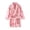 Hot Pink, variant on Toddler Bath Robe Kids Toddler Cartoon Hooded Plush Robe Animal Pajamas Fleece Bathrobe Children Sleepwear Light Pink Size,4-5 Years