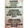thumbnail image 2 of 100 9x12 Self Seal Suffocation Warning Clear Poly Bags 1.5 mil  Free Shipping, 2 of 2