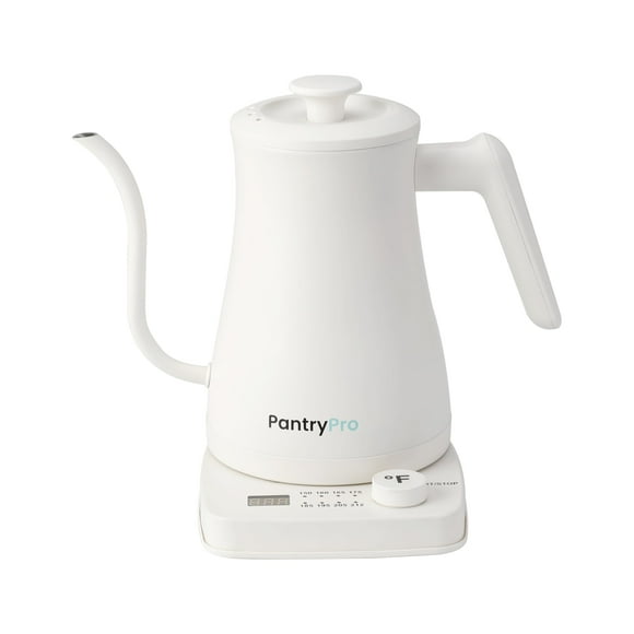 Hervidor eléctrico tipo cuello de cisne PantryPro 1.0L 1500W con control de temperatura