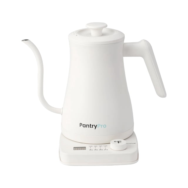 Hervidor eléctrico tipo cuello de cisne PantryPro 1.0L 1500W con control de temperatura