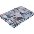 thumbnail image 6 of Throw Blanket Gr-e_y''s Poster Ana_to-My Super Soft Fuzzy Blanket Warm Plush Throw Blanket for Couch Bed Sofa Chair 40"x50", 6 of 6