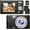 Noir, variante sur Zostuic Appareil Photo Numérique pour Adolescents Enfants, Appareil Photo pour Enfants 1080P 48MP avec Zoom Numérique 16X, Appareil Photo Compact Cadeau de Noël/anniversaire pour Enfants Filles Garçons Adultes Débutants