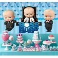 thumbnail image 3 of Boss Baby White Boy Backdrop Banner Party Supplies Poster Background for Photography Kids Birthday Decorations, 3 of 5