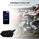 thumbnail image 5 of Auriculares para casco Auriculares para casco de motocicleta Auriculares inalámbricos con Bluetooth 5,0 para motocicleta con micrófono compatible con auriculares de casco de motor de respuesta automá Irfora Auriculares para casco, 5 of 7