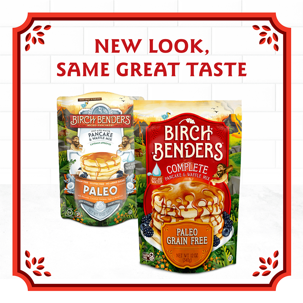 Birch Benders Paleo Add Water Pancake & Waffle Mix 12 oz (Pack Of 6)