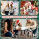 thumbnail image 5 of LZHF Christmas Bags for Gifts Large Tote Treat Reusable Non Woven with Handles for Xmas Wrapping Shopping Party 12.8 x 9.8 x 6.7 In(48 Pcs), 5 of 5