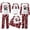 Red_R, variant on HJYCHN Matching Pajama Sets Family Christmas Pajamas Christmas Family Pajamas Matching Sets Santa Hat Antler Letter Print Plaid Pants Long Sleeve