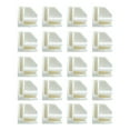 thumbnail image 2 of 20Pcs Storage Closet Cube Repair Grid Connectors Replacement Spare Parts Grid Connectors Grid Wire Storage Cubes For Modular Organizer Cube Shelf White Round, 2 of 4