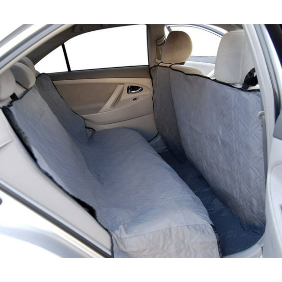 Alpha Dog Series | Waterproof Dog Car Seat Cover | Dog Car Seat Protector | Pet Seat Cover Hammock for Back Seat - Blue