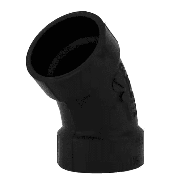 3 Inch ABS Fitting 45 Degree Elbow