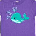 thumbnail image 4 of Inktastic Cute Singing Whale Boys or Girls Toddler T-Shirt, 4 of 5