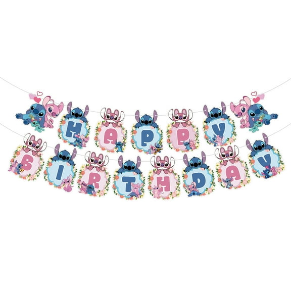 Stitch Banner For Shower Decorations Birthday Banner Party Decoration Party Supplies