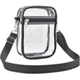 thumbnail image 2 of HLJDBB Clear Purse Stadium Clear Messenger Bag Stadium Approved for Men and Women Clear CrossBody Bag, 2 of 10