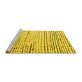 thumbnail image 2 of Ahgly Company Machine Washable Indoor Rectangle Solid Yellow Modern Area Rugs, 5' x 8', 2 of 4
