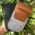 thumbnail image 3 of Yazoeia Felt And PU Leather Watch Pouch Versatile Single Watch Display Case Protective Box For Timepieces Portable Jewelry PU Leather Watch Pouch CJB12-8520, 3 of 9