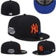 thumbnail image 1 of Gorra De Béisbol De New York Yankees Ala Plana Gorras De Ajuste Completo Cerradas Sombreros De Bordado Deportivos Gao Jiahui unisex, 1 of 2