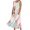 Pink, variant on Giftesty Summer Dresses for Women Sleeveless Cotton and Linen Round Neck Printed Long Dress with Pocket