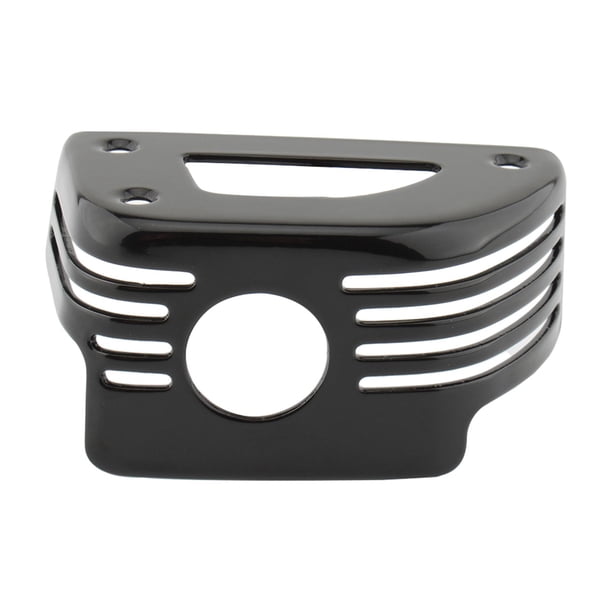 Protector del depósito de líquido de la bomba de freno trasero Accesorios de fácil instalación Negro