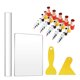 thumbnail image 1 of 44pcs Kit de herramientas de arcilla Cortadores de arcilla polimérica Mini moldes cortadores en form MABOTO 44 piezas, 1 of 7