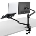 thumbnail image 1 of Soporte para monitor y portátil Viozon 2 en 1 para 17-32 pulgadas, negro, 1 of 7
