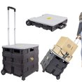 thumbnail image 1 of Rolling Crate dbest products - Carrito rápido plegable (36 kg), color gris, 1 of 6