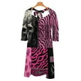 thumbnail image 6 of Pink Leopard Print And Skulls-2 Dress Summer Dresses Woman Street Style Big Size Casual Dress, 6 of 9
