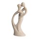 thumbnail image 3 of Estatua de parejas modernas, figura coleccionable hecha a mano, figura de piedra para escritorio 8cmx5cmx16cm Soledad Estatua de resina de parejas, 3 of 10