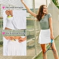 thumbnail image 3 of Pleated Tennis Skirts for Women Athletic Golf Skorts Activewear Running Sport Workout Skirts with Pockets Shorts, 3 of 6