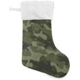 thumbnail image 7 of SKYSONIC Christmas Stocking Personalized Camoouflage Large Candy Stocking Hanging Gift Xmas Stockings Decoration 1 PC for Family Holiday Party Ornaments Decor Fireplace, 7 of 7