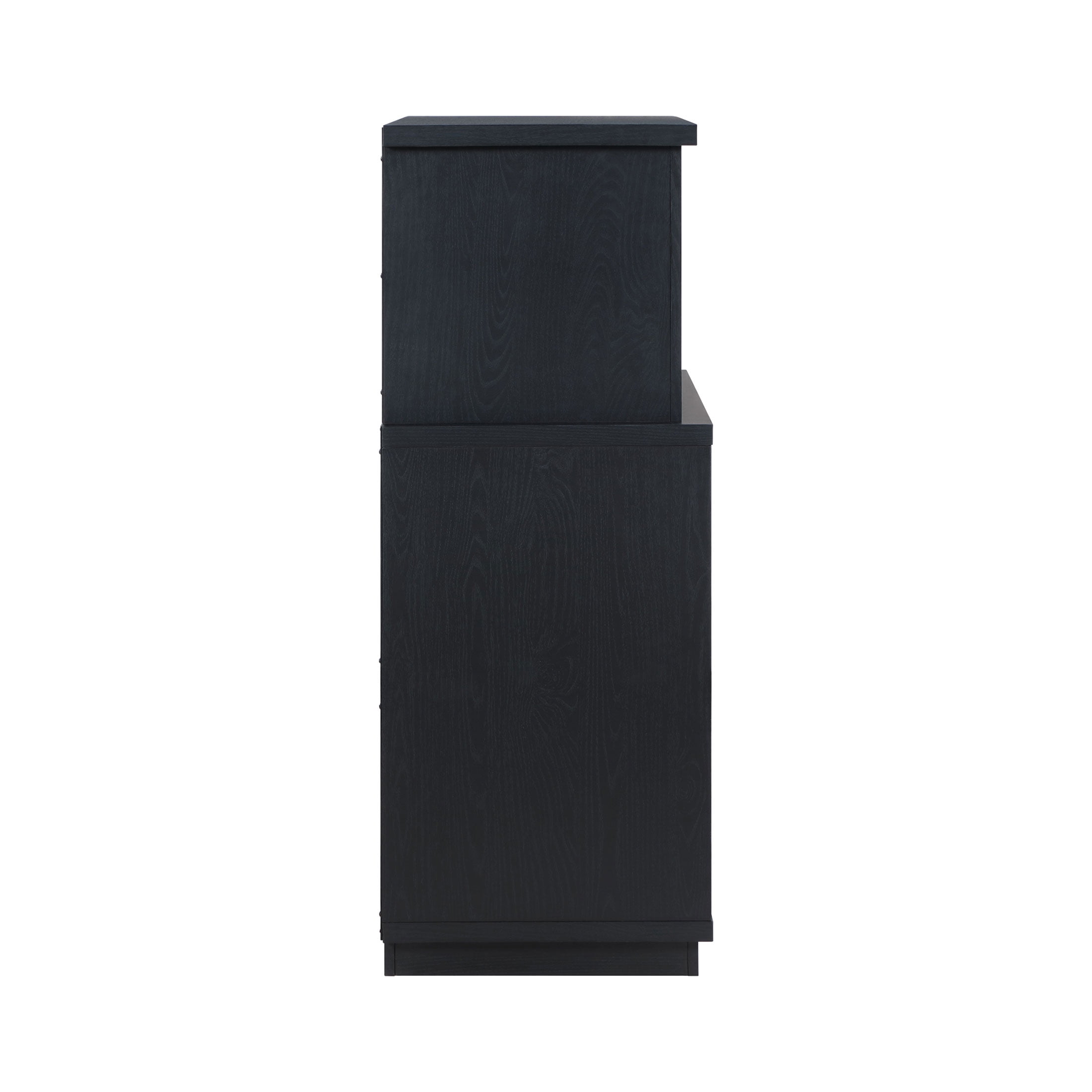 Beautiful Drew Bar Cabinet by Drew Barrymore, Black Finish