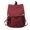 Red, variant on Ins Backpack Locomotive Large-Capacity School Bags Large-Cover Student Schoolbag,Light gray